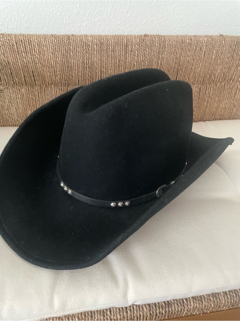 Women's Black Cowboy Hat